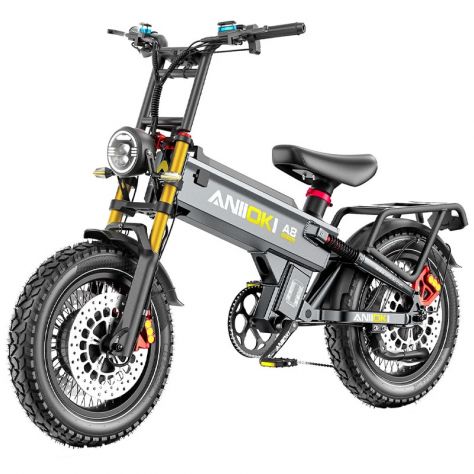 FAT BIKE ANIIOKI A8 PRO MAX 5000W 70AH 60V DUAL MOTOR NUOVO - Foto 3