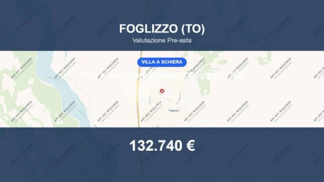 Immobile in asta di 183 m² con più di 5 locali e box auto in vendita a Foglizzo