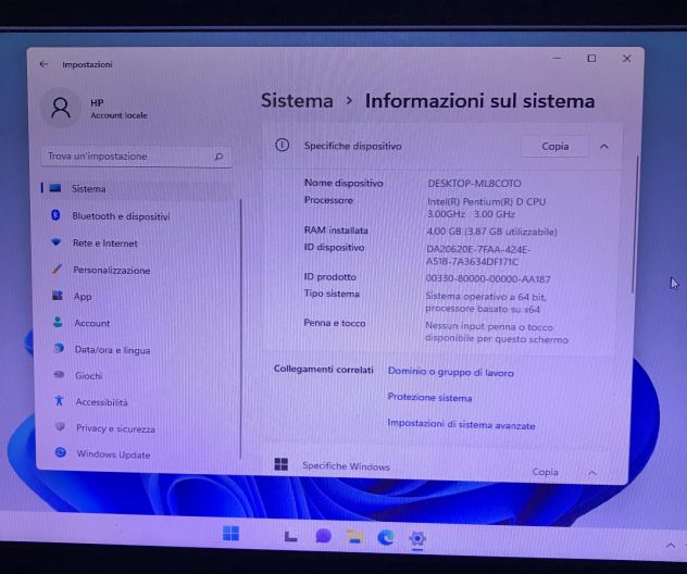 PC Fisso HP DC7700 Win 11 - Foto 2
