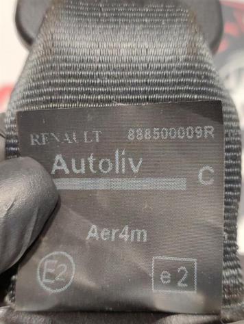 CINTURA DI SICUREZZA POSTERIORE CENTRALE RENAULT Scenic X MOD 888500009R K9K836 (09) - Foto 3