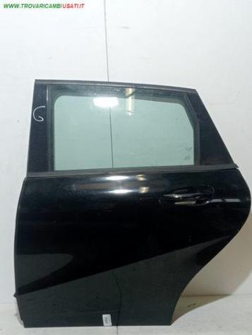 PORTA POST. SX NERO CON AL / SE DIFETTO TRASPARENTE VERNICE 999-U1561457 Carrozzeria Lamierati esterni Porte Porta post. sx. MERCEDES - CLASSE B W2