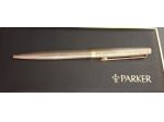Penna a sfera Parker 75 Cisele Sterling Vermeil Cap & Barrel U.S.A refil or