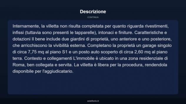 Immobile in asta di 102 m², box auto in vendita a Roma - Foto 4