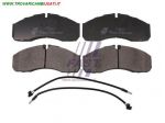 PASTIGLIE FRENO IVECO DAILY 00 ANTERIORE 2-SENSORI 60/65C13 FT29117  RENAUL &hellip;