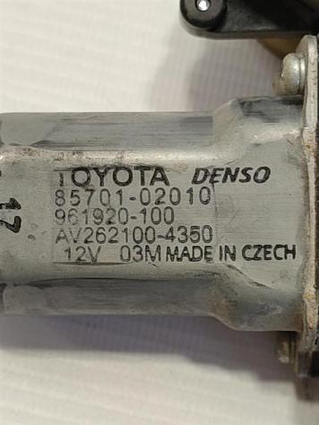 MOTORINO ALZAVETRO ANTERIORE DESTRA TOYOTA Auris 2° Serie 85701-02010 961920-100 977556-106 (10) - Foto 3