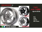 Cerchi Turbo II 6x14 4x98 et25 Fiat Lancia Alfa
