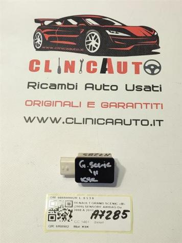 SENSORE AIRBAG RENAULT Grand Scenic Serie 988800002R K9K (0916)