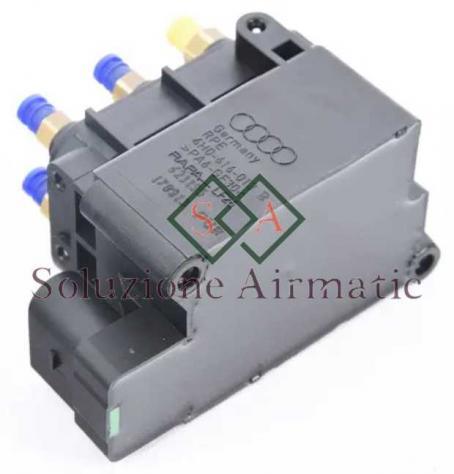 Audi A7 gruppo valvole compressore sospensioni 4H0616013B