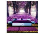 Fotomurale Adesivo Con Alberi E Fiori Arredalacasa