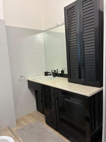 Mobile bagno completo nero lucido