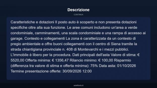 Immobile in asta di 10 m² in vendita a Castelnuovo Berardenga - Foto 5