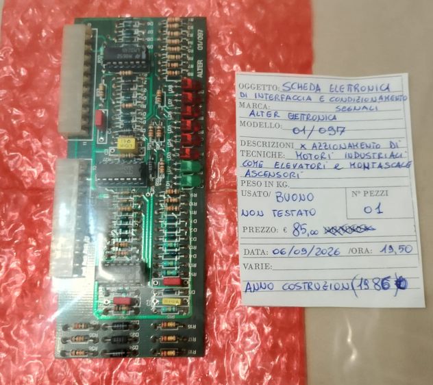 scheda elettronica di interfaccia e condizionamento - Foto 2
