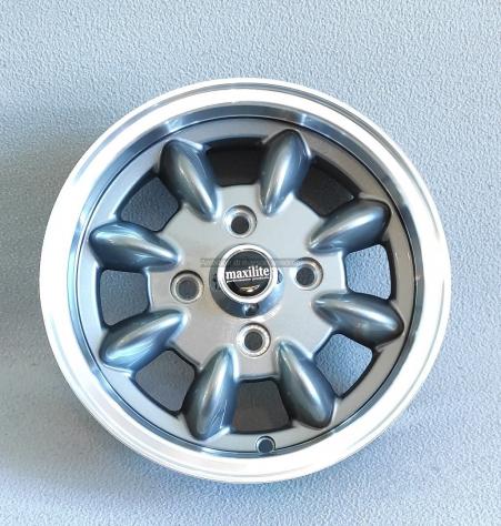 Minilite 5x12 4x101,6 et31 silver mini epoca - Foto 6