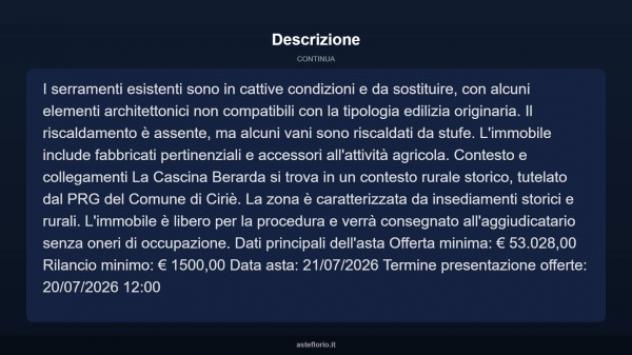 Immobile in asta di 285 m² in vendita a Ciriè - Foto 12