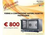 Forno convenzione vapore/assetto pasticceria