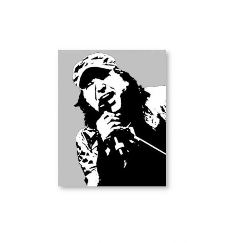 Quadro Vasco Rossi dipinto a mano pop art - Foto 2