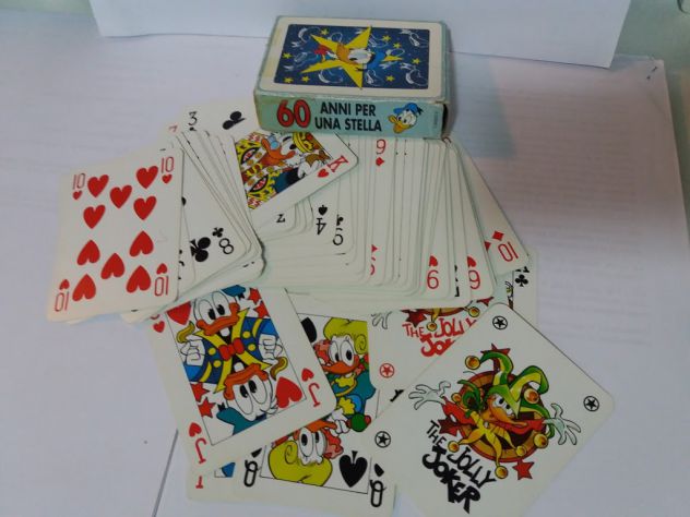 CARTE DA GIOCO ( TOPOLINO "60 ANNI ) - Foto 4