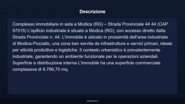 Immobile in asta di 8766 m² in vendita a Modica - Foto 3