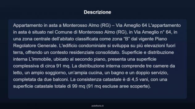 Immobile in asta di 91 m² in vendita a Monterosso Almo - Foto 5