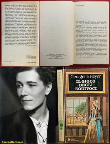 IL GIOCO DEGLI EQUIVOCI, Georgette Heyer, 1^ Ed. Oscar Mondadori Giugno 1980.