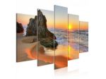 Quadro Scogli Sul Mare Cm.100x45 ARREDALACASA