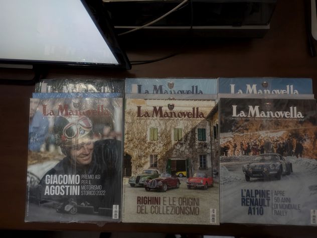 Riviste di auto d'epoca La Manovella incelofate - Foto 4