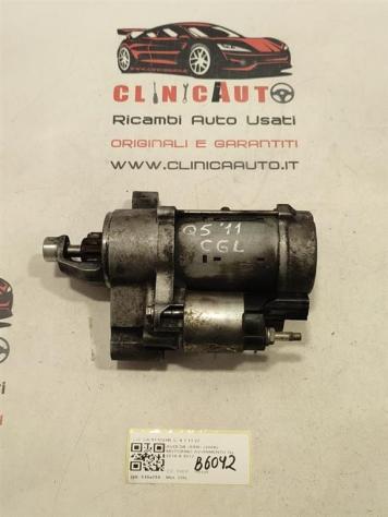 MOTORINO D' AVVIAMENTO AUDI Q5 Serie (8RB) 03L911024B CGL diesel 1968 (0812) - Foto 3