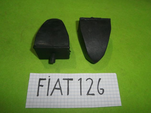 Tamponi paracolpo sospensione anteriore Fiat 126 1a serie personal Fsm "NUOVI" - Foto 6