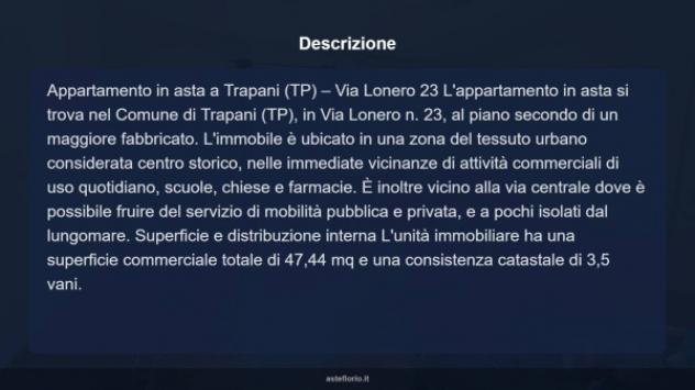 Immobile in asta di 47 m² in vendita a Trapani - Foto 15