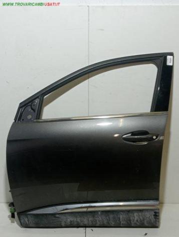 PORTA ANT. SX GRIGIO MEDIO CON AL / SE NO SCENDENTE 999-U1561869 Carrozzeria Lamierati esterni Porte Porta ant. sx. PEUGEOT - 3008 - II SERIE - 201