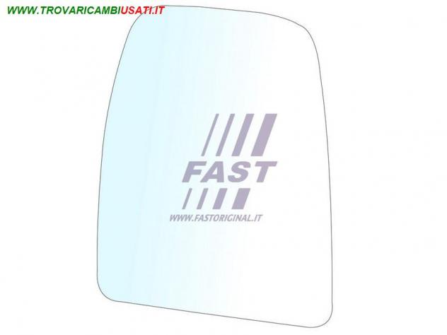 VETRO SPECCHIETTO IVECO DAILY 14 DX SUPERIORE RISCALDATO SHORT ARM FT88576  IVECO - DAILY CABINATO - 2014 , IVECO - DAILY FURGONE - 20