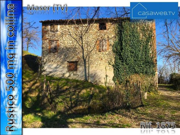 1875 - Rustico 500 mq in collina a Maser (TV) Rif. 1875 - Foto 3
