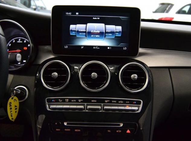 MERCEDES-BENZ C 180 Aut. Sport "Tetto-Pelle-Comand-Led-Tagliandi MB" rif. 24120200 - Foto 8