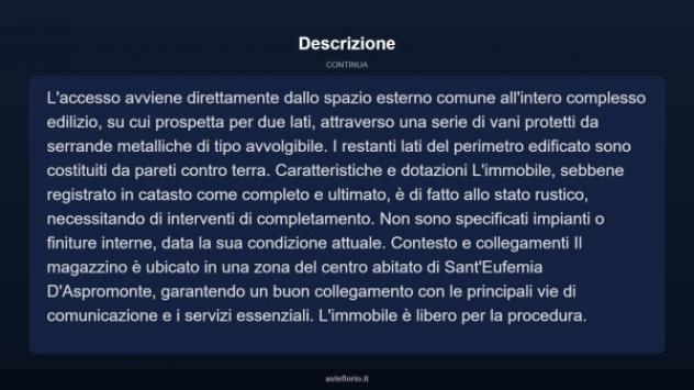 Immobile in asta di 540 m² in vendita a Sant'Eufemia d'Aspromonte - Foto 10