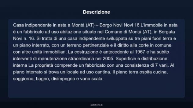 Immobile in asta di 105 m² in vendita a Montà - Foto 4