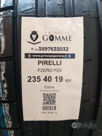 2 gomme 235 40 19 pirelli a5120 - Foto 2