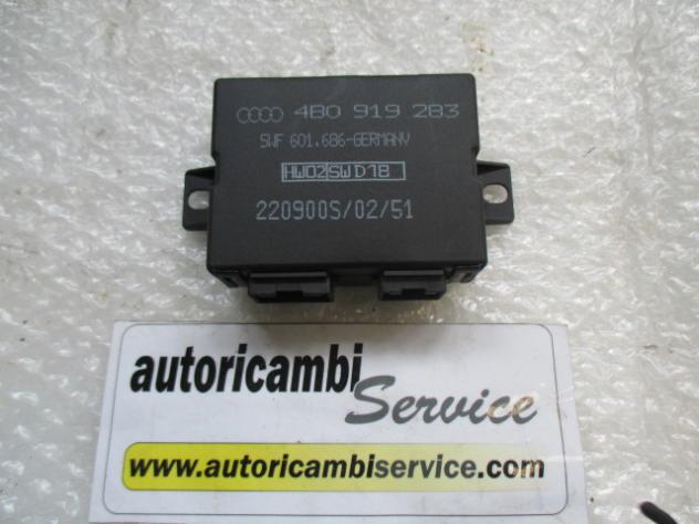 4B0919283 CENTRALINA SENSORI DI PARCHEGGIO AUDI A6 AVANT 2.5 D 132KW AUT 5P (2004) RICAMBIO USATO