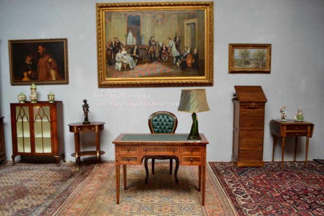 Schedario-classificatore stile inglese con leggio - Foto 7