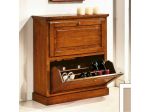 Scarpiera in Legno 2 Ante Stile Classico  Arte Povera Cod 10410