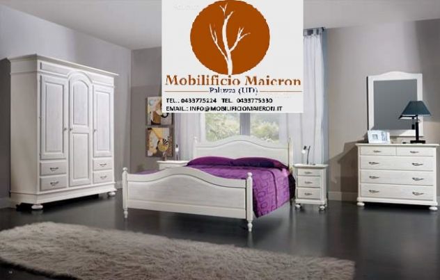 Camere Da Letto Mobili Rustici Per Alberghi Hotel B&B Nuove Non Usate - Foto 2