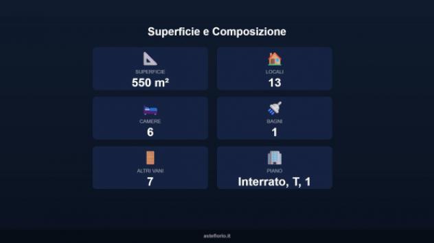 Immobile in asta di 550 m² con più di 5 locali in vendita a Viale - Foto 18