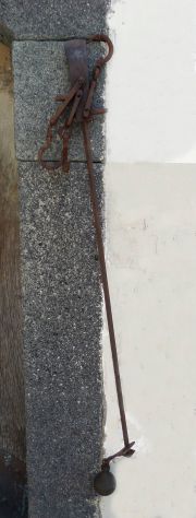 Stadera antica (pesa sacchi) da 130 Kg (max) Bilancia d'epoca - Foto 2
