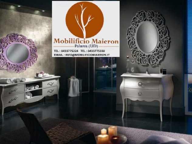 Mobile Bagno in Legno Arredamenti Rustici Case Hotel Alberghi Nuovi