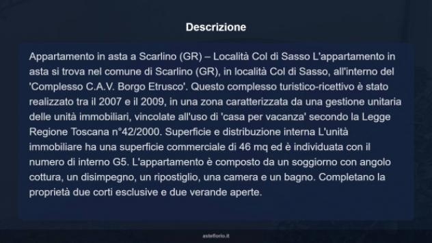 Immobile in asta di 52 m² in vendita a Scarlino - Foto 11