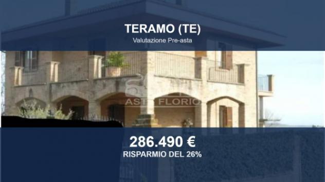 Immobile in asta di 373 m², box auto in vendita a Teramo