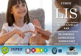 Corso LIS Professionale I II e III Livello