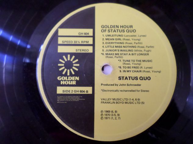 STATUS QUO - Down The Dustpipe - LP / 33 giri 1975 - Foto 4
