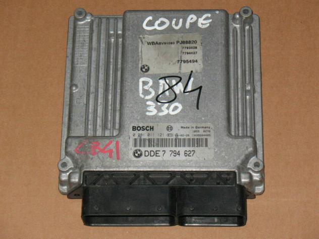 0281011121 ECU BMW X3 E46 3.0 0281011121 EDC16C1 DDE7 794 627 DDE7794627