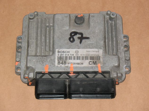 0281014739 ECU FIAT MUSA EDC16C39 0281014739 5184833 84841D251BCM CM