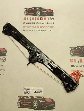 MECCANISMO ALZAVETRO ANT. SX LANCIA Delta 4° Serie 51943449 198A2000 (11)